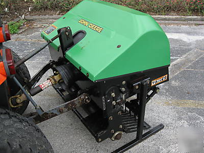 John deere aerocore 1000 aerator core plugger toro