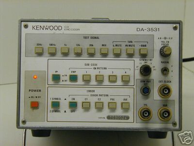 Kenwood da-3531 cd encoder