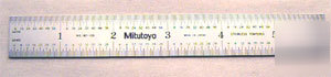 Mitutoyo steel rule 6