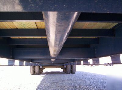 New 2010 gooseneck equipment trailers 35'+5' 3 axles