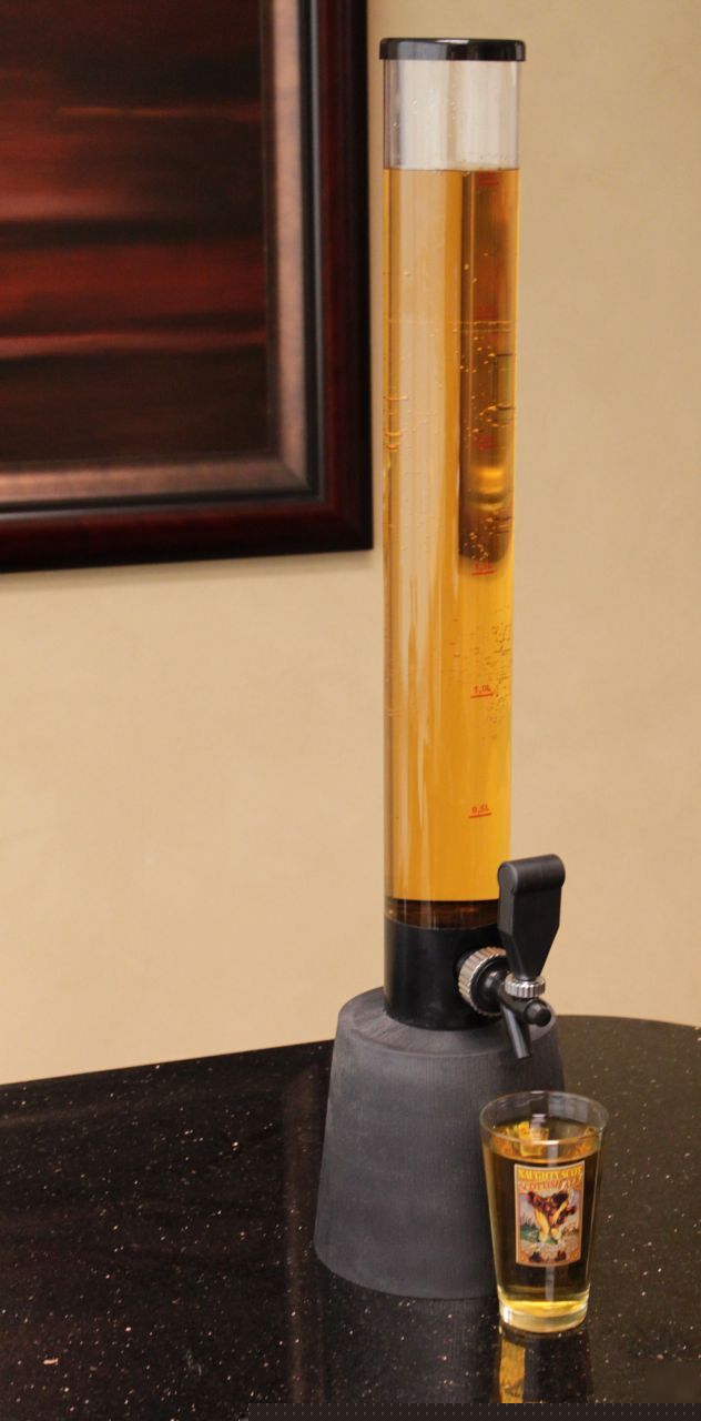 New beverage dispenser table tapper beer tower miller t