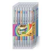 New bic barrel colors mechanical pencil set