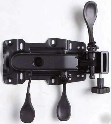 Office chair plate mechanism intensive task multi lever