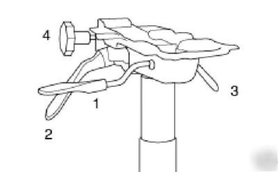 Office chair plate mechanism intensive task multi lever