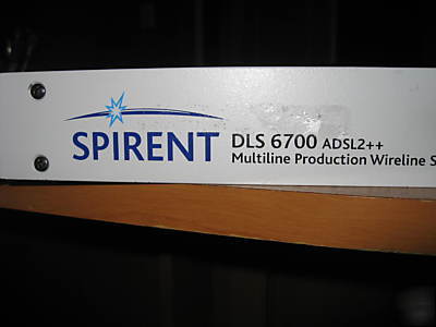 Spirent 18 port ADSL2++ prod. wireline simulatorÂ Â Â Â Â Â 