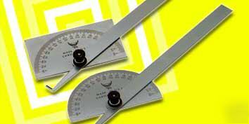 Steel engineers protractor for angles 