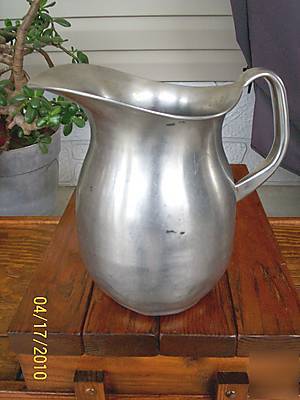Vintage vollrath stainless steel 5-quart pitcher