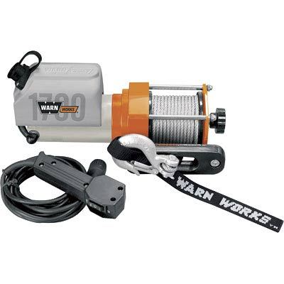 Warn works 1700 12V dc powered utility winch 651700