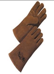 Welders welding leather gloves kevlar sewn weld pro ii
