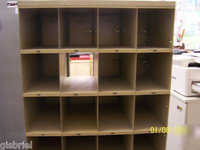 Security mfg 16 and 30 door mail box units