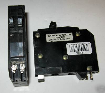 Square d qo twin tandem 15A 15 amp breaker QO1515