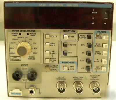 Tektronix AA501 distortion analyzer - on sale 