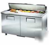 True tssu-60-16| double door sandwich/salad unit|