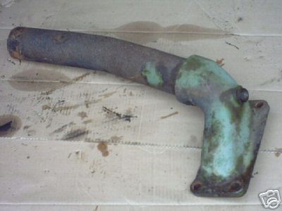 1950 john deere a tractor upper water pipe