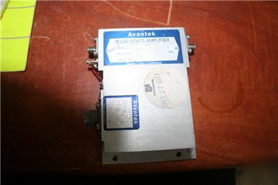 2 units of avantek amplifier