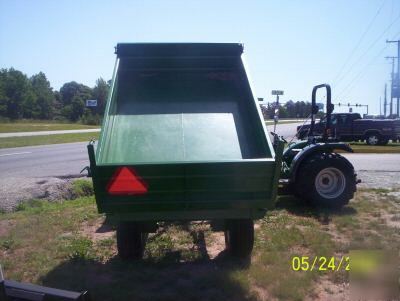 4 ton tri dump hydraulic utility trailer