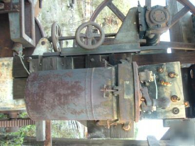 Cordesman locomotive re saw mill jointer lathe planer