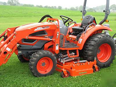 Delmorino mid mount mower/fits kioti tractor w/ loader 