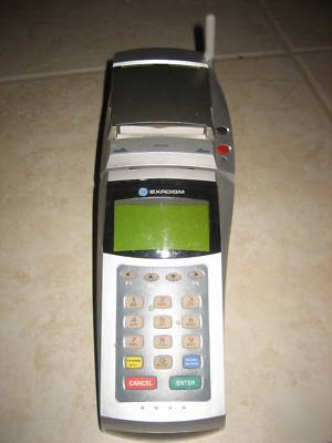 Exadigm XD2000 credit card terminal - cdma best buy 