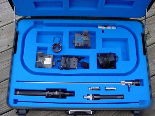 Like new hawkeye borescope, ,cases, extras, 2 scopes