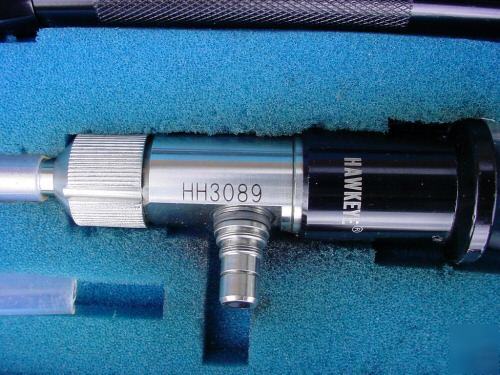 Like new hawkeye borescope, ,cases, extras, 2 scopes