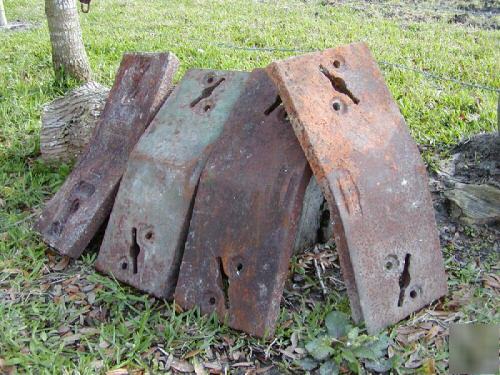 New 4 john deere generation tractor front slab weights