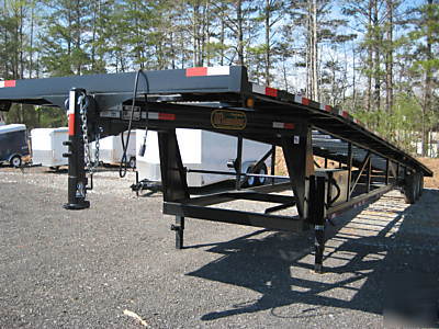 New brand mclendon 3 car hauler wedge transport trailer