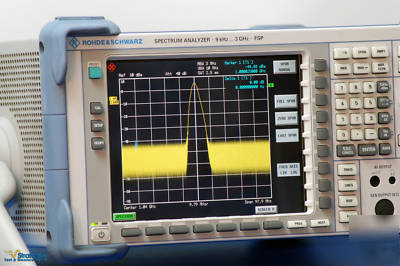 Rohde & schwarz r&s FSP3 spectrum analyzer 3GHZ with B4