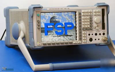 Rohde & schwarz r&s FSP3 spectrum analyzer 3GHZ with B4