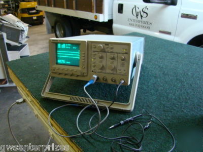 Tektronix tas 485 4CH oscilloscope 200MHZ w/ 2 probes