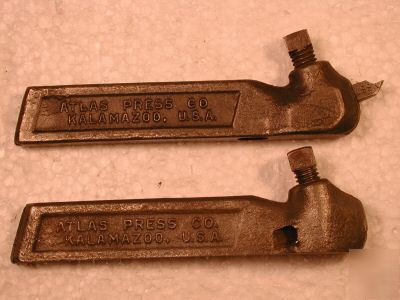 2 original atlas craftsman lathe tools