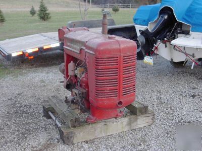 Farmall h power unit factory built very rare u-4 model