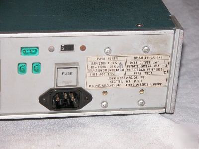 Fluke 8375A multimeter with nixie tubes