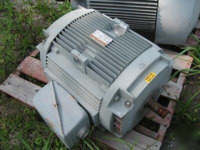 General electric tefc motor ge 100 hp 3560 rpm 365TS