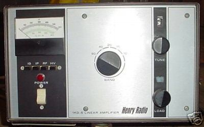 Henry 1KD-5 1KW desktop amplifier ~parts or repair~