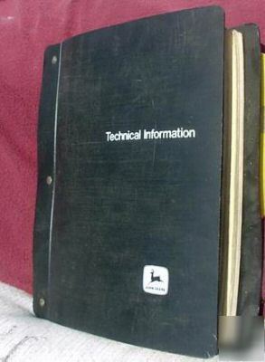 John deere super manual a b d g - 939 pages 9 manuals