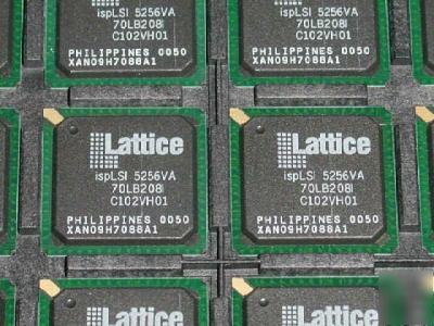 Lattice #ISPLSI5256VA-70LB208I, 256 mc, 144 i/o, ispjta