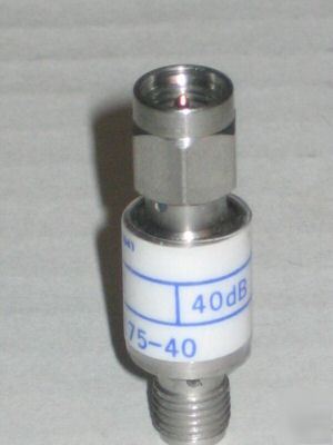 M/a-com 2082-6175-40 dc-4 ghz 40 db attenuator