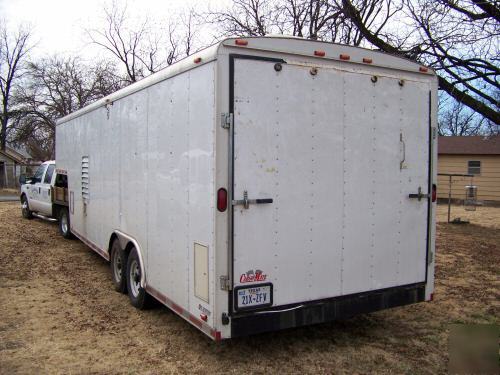 Mobil foam spray rig.