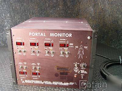 Ta 6 channel hi-voltage radiation detector power source