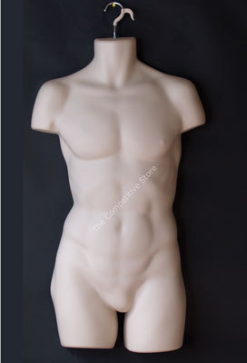 Flesh super male mannequin form manikin maniquin dress