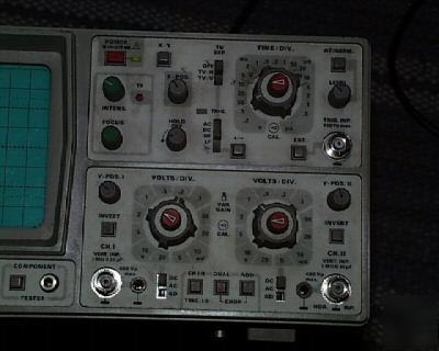 Hameg 20 mhz oscilloscope hm-203-6