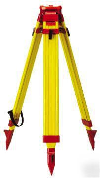 Heavy duty fiberglas clad wooden tripod