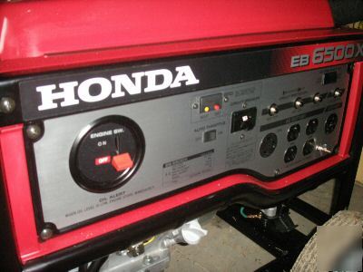 Honda 6500 watt industrial generator EB6500X