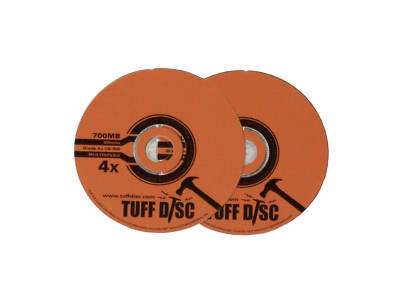 15 x cd-rw tuffdisc 700MB/ 4 x speed/ 80MINS