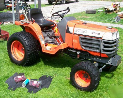  1999 kubota b 7300 - 4X4 - rustfree - check it out 