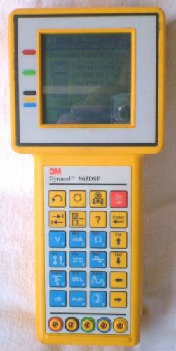 3M dynatel 965 dsp loop analyzer