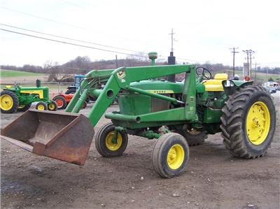 1966 john deere 3020 diesel power shift loader tractor