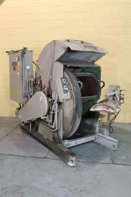 3.5 ft harperizer model #2HA-18 double drum finisher