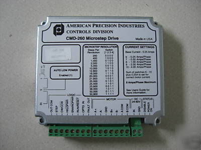 Cmd-260 microstep api microstepping stepper servo motor